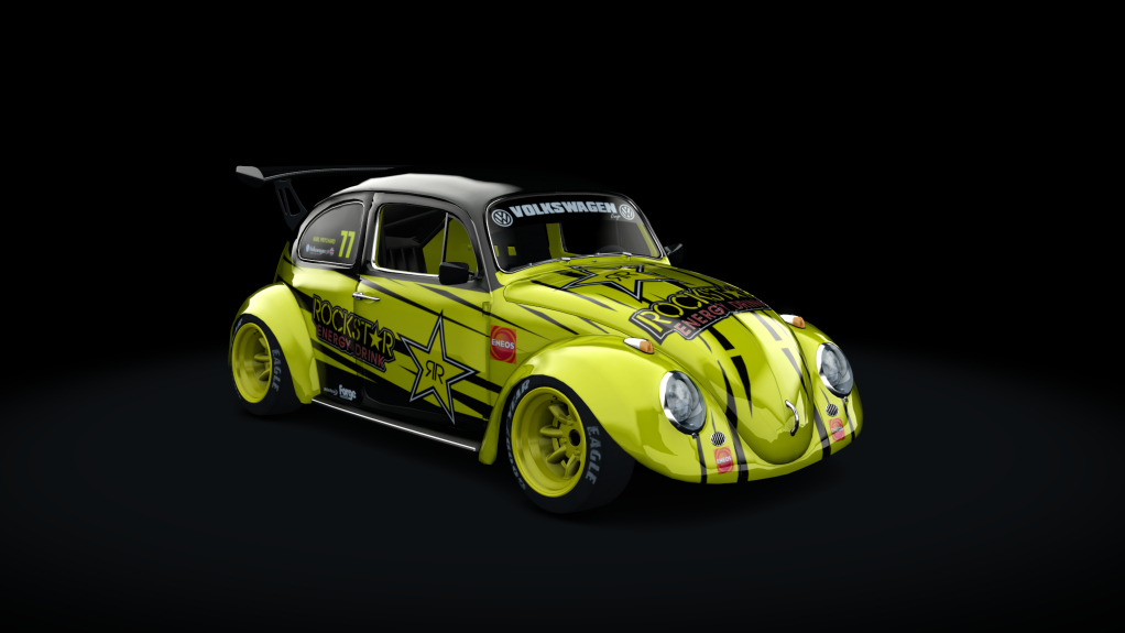 Volkswagen Beetle 3.0, skin rockstar