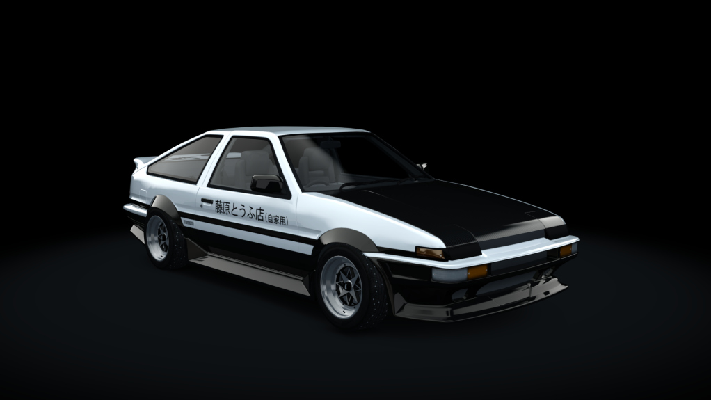 Toyota AE86 Winter Drift, skin ksdrift6