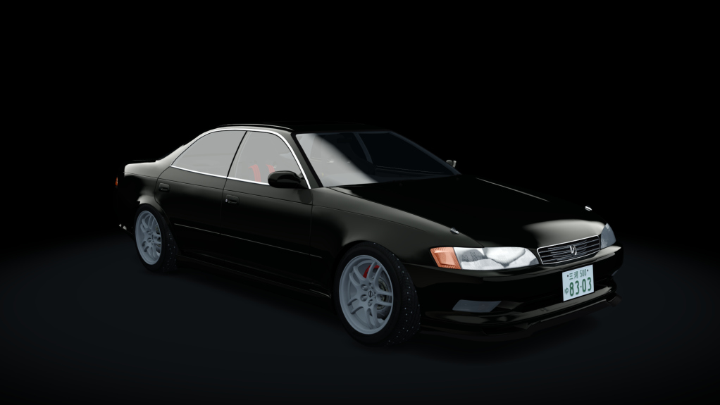 Toyota Mark II JZX90 Winter Drift, skin 06_Dark_Green