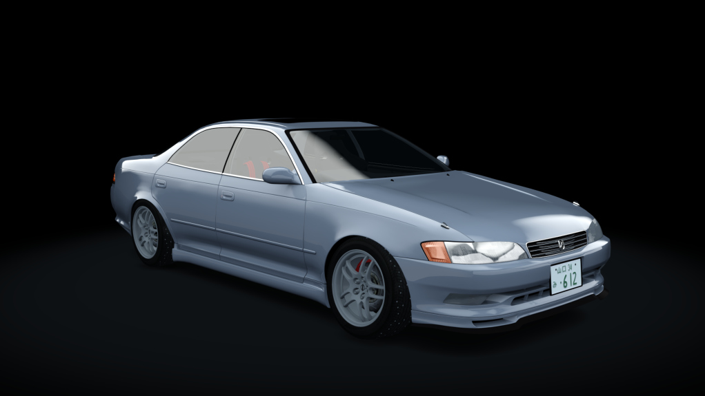 Toyota Mark II JZX90 Winter Drift, skin gray