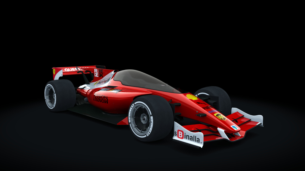 Formula Vector, skin ferrari