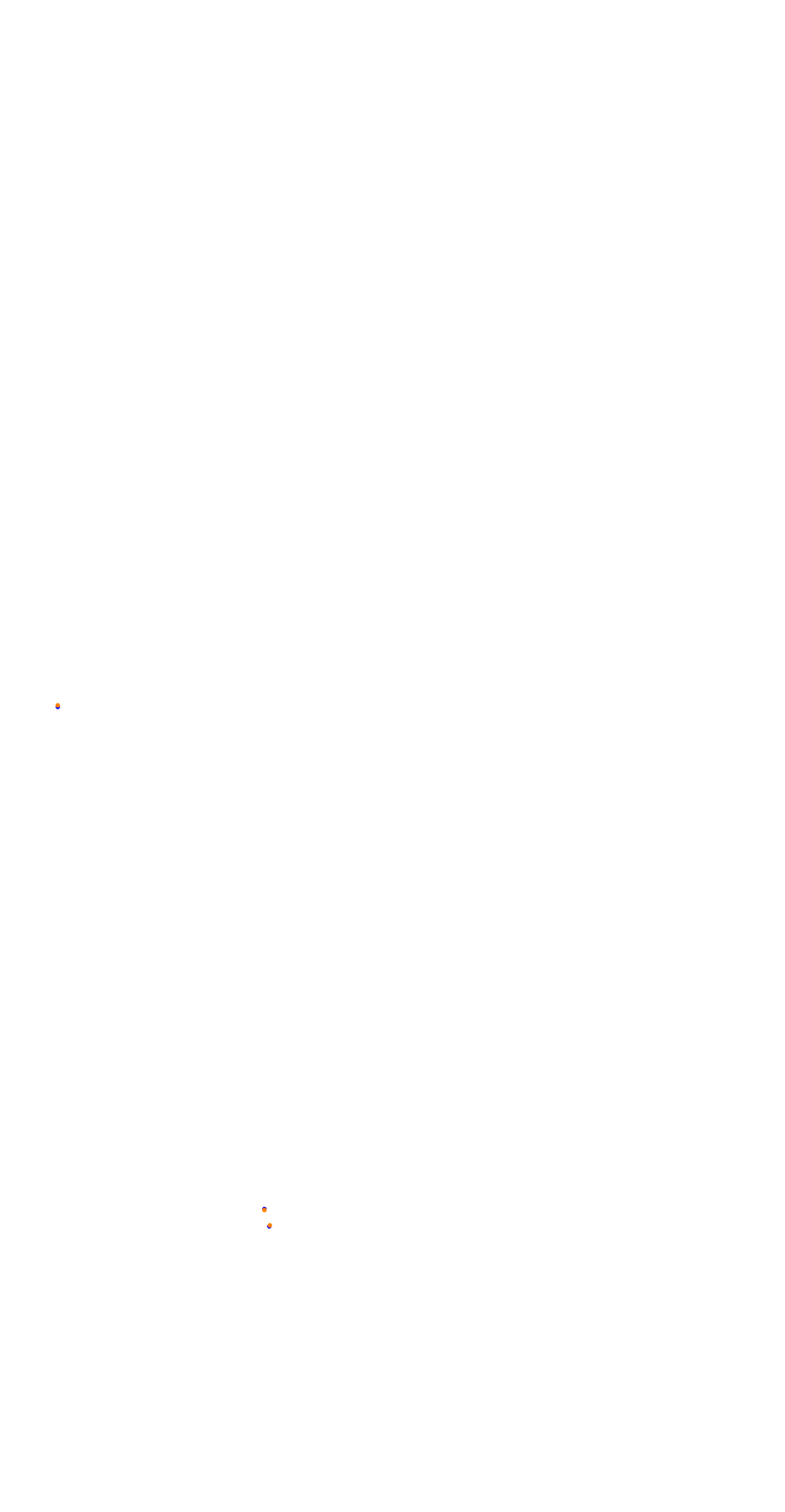 Circuit de la Sarthe (Le Mans) Night collisions