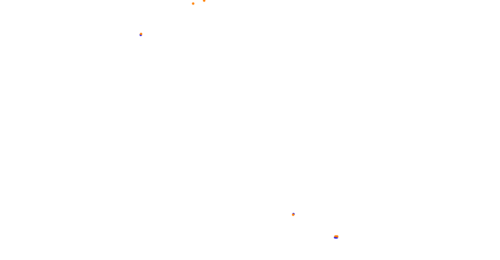 Daytona Road Course collisions